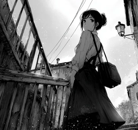 哔咔漫画题材氛围主视觉，展示漫画阅读与分类整理场景